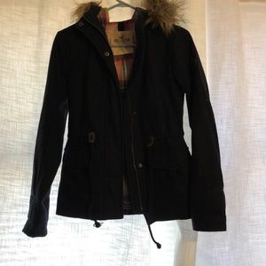 Wool winter jacket with soft flannel inside